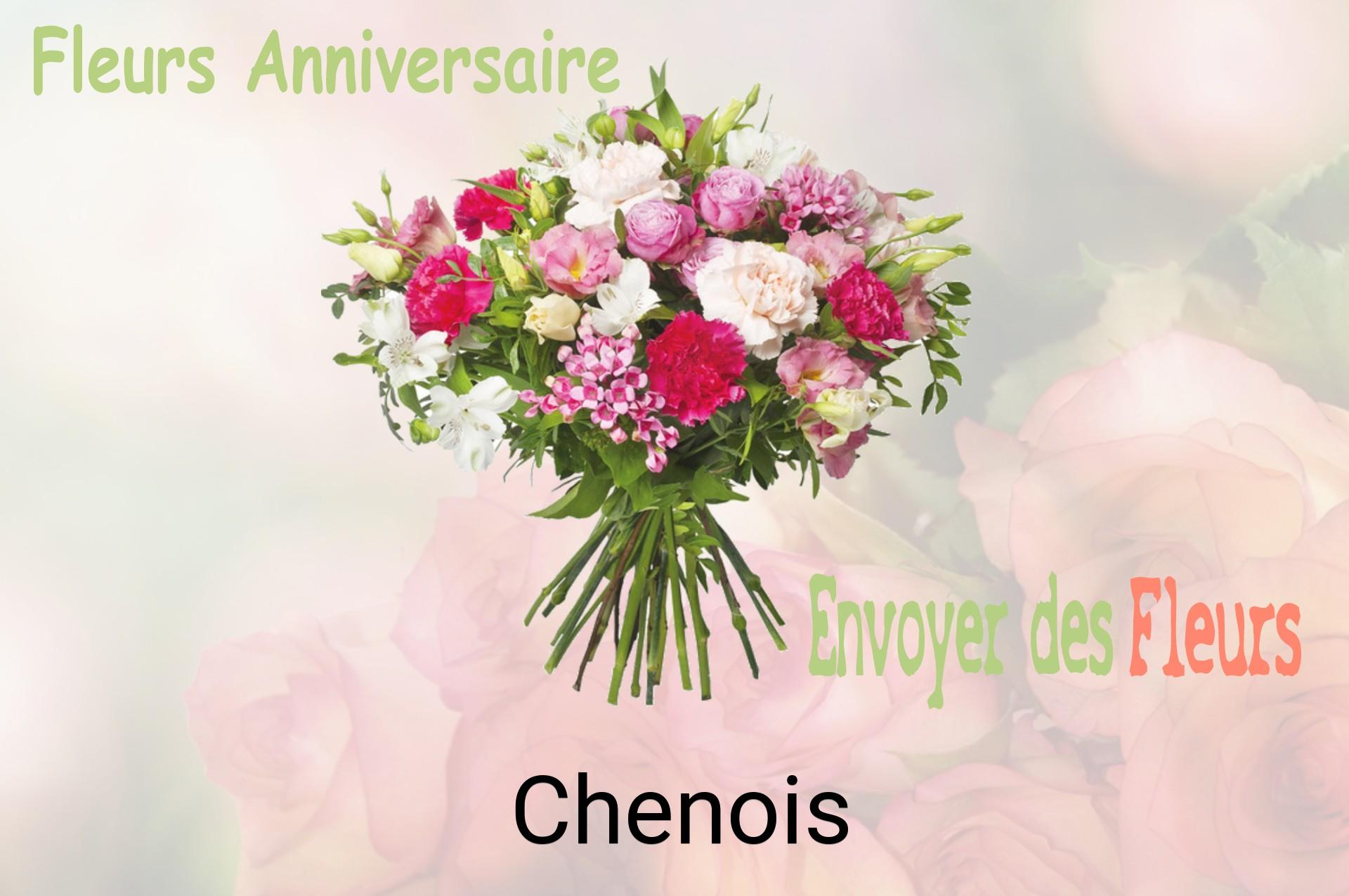 Bouquet de fleurs d’anniversaire livré à Chenois