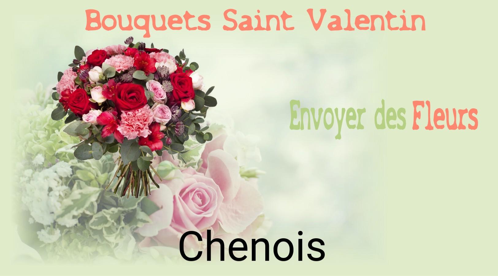 Roses de Saint-Valentin livrées à Chenois